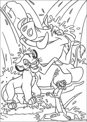 65 Simba Ausmalbild - Ausmalbilder für Kinder